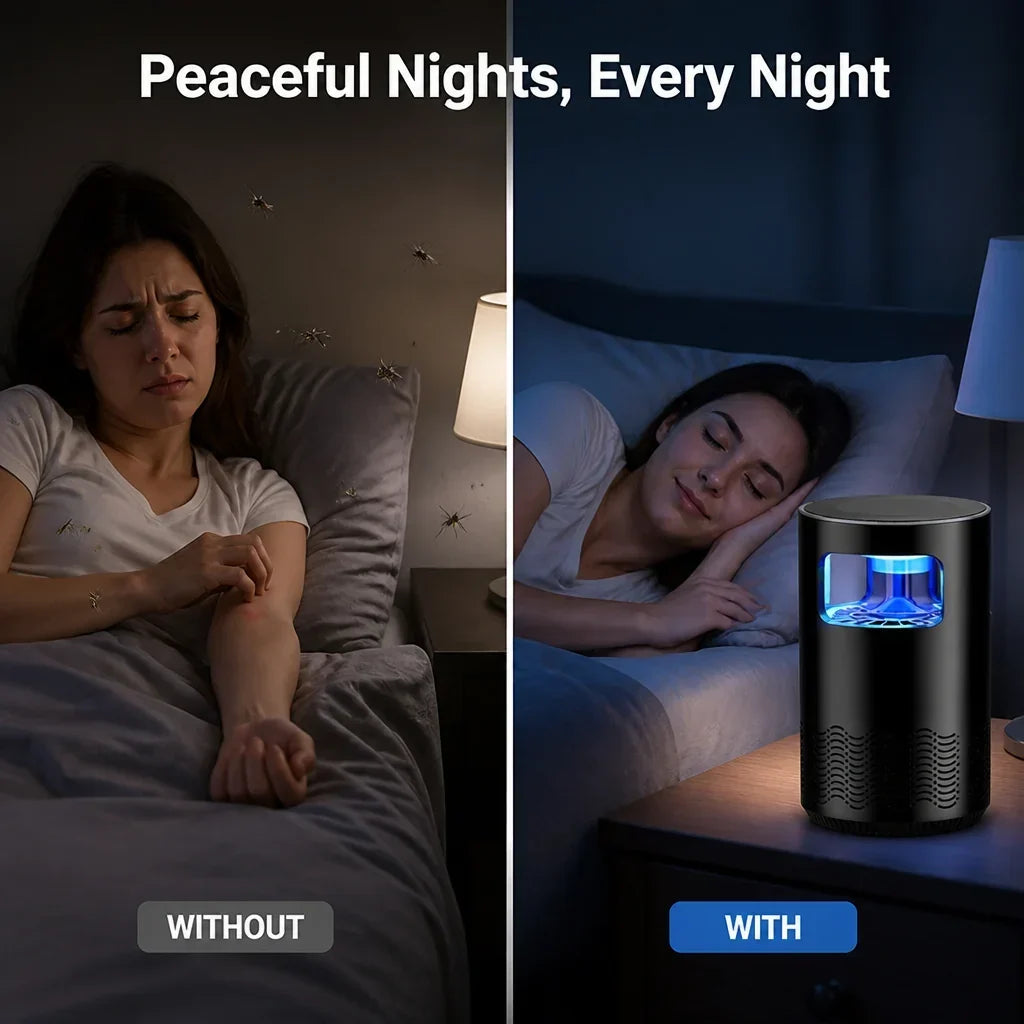 BugShield™ — Indoor Mosquito Protection Lamp