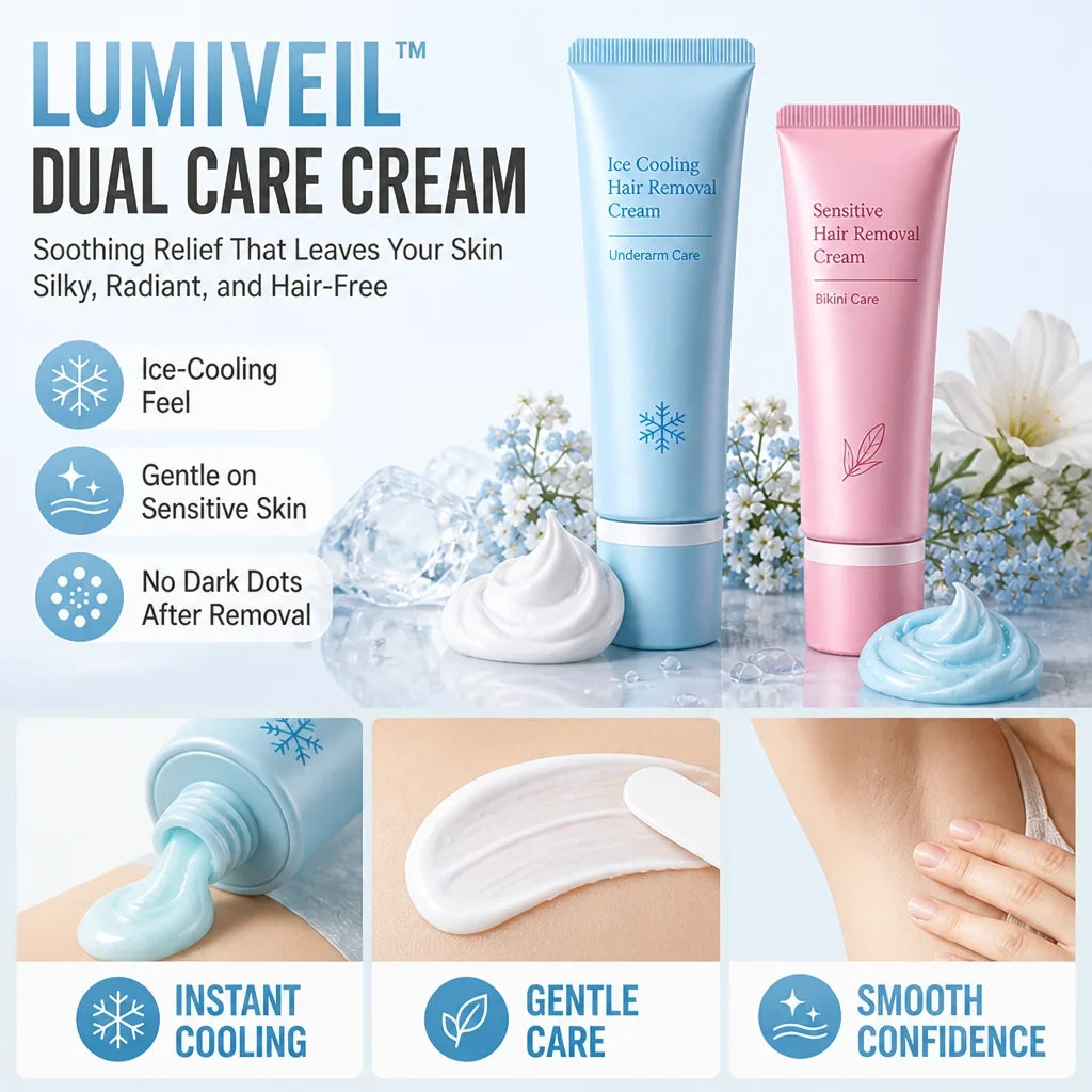 LumiShave™ — Cooling Shave Cream for Silky Skin