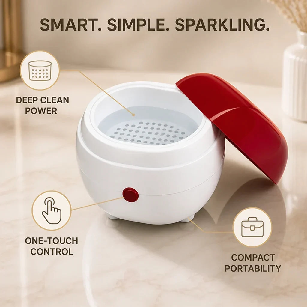 SparkClean™ — Portable Jewelry Cleaning Machine