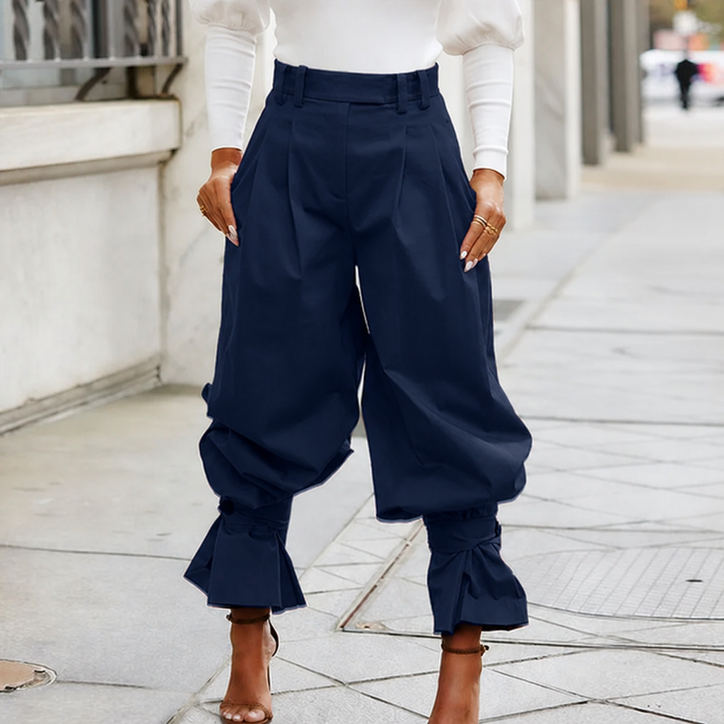 Seraphine™ Wide-Leg Lantern Pants — Flattering All-Day Comfort