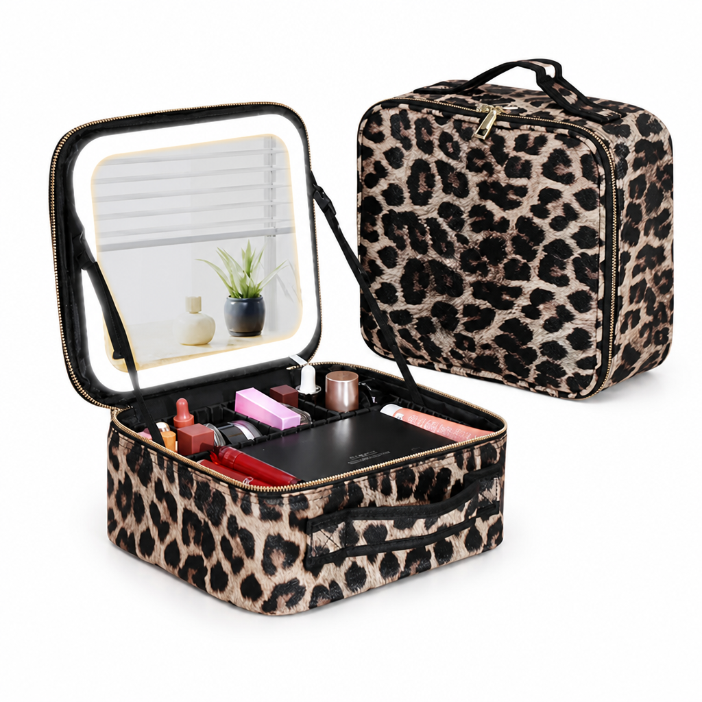 BeautyVault™ — Travel Makeup Storage Case