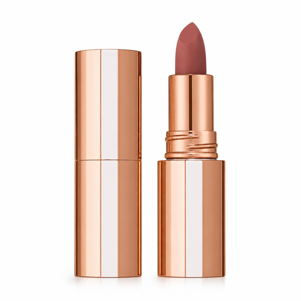 LuxeMatte™ Long-Lasting Matte Lipstick — All-Day Color