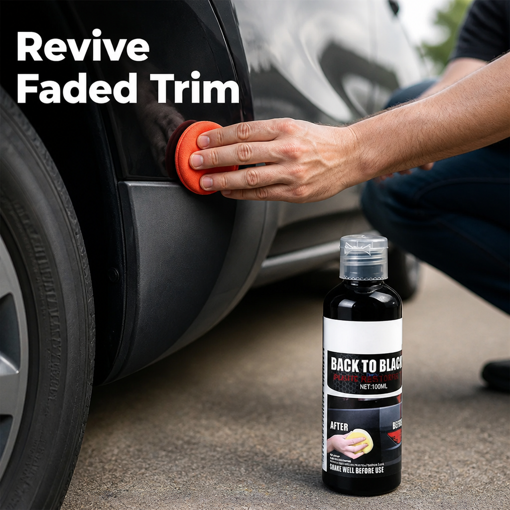 TrimRenew™ Black Trim Restorer — Showroom-Ready Shine