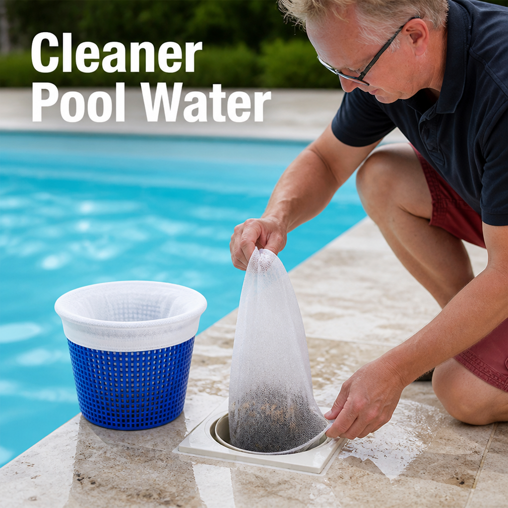 PoolGuard™ — Universal Pool Skimmer Filter Basket