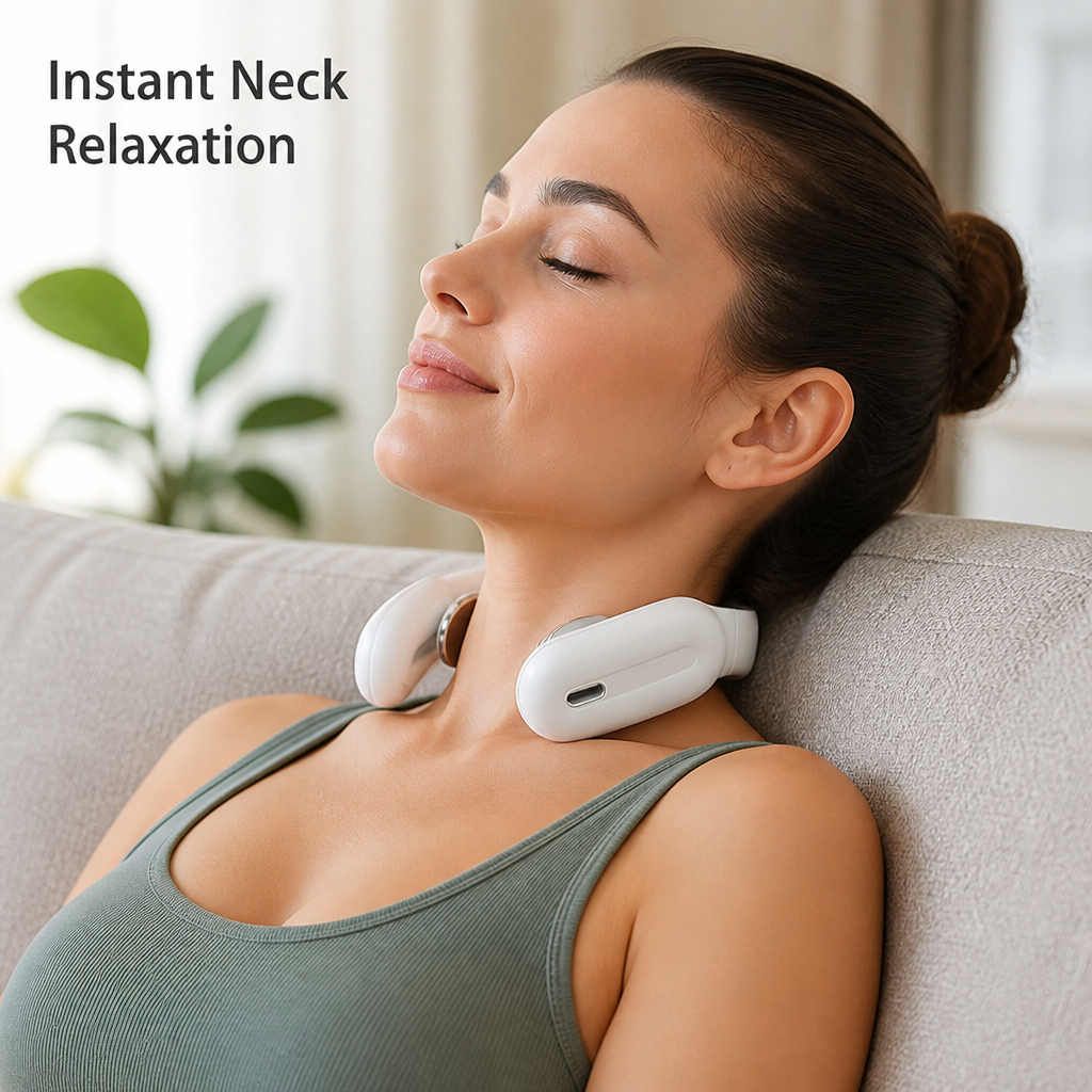 FlexNeck™ — Rechargeable Neck Comfort Massager