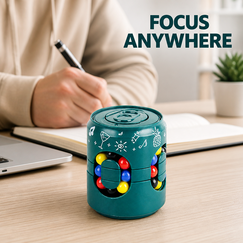 FocusCube™ — Colorful Stress Relief Fidget Puzzle