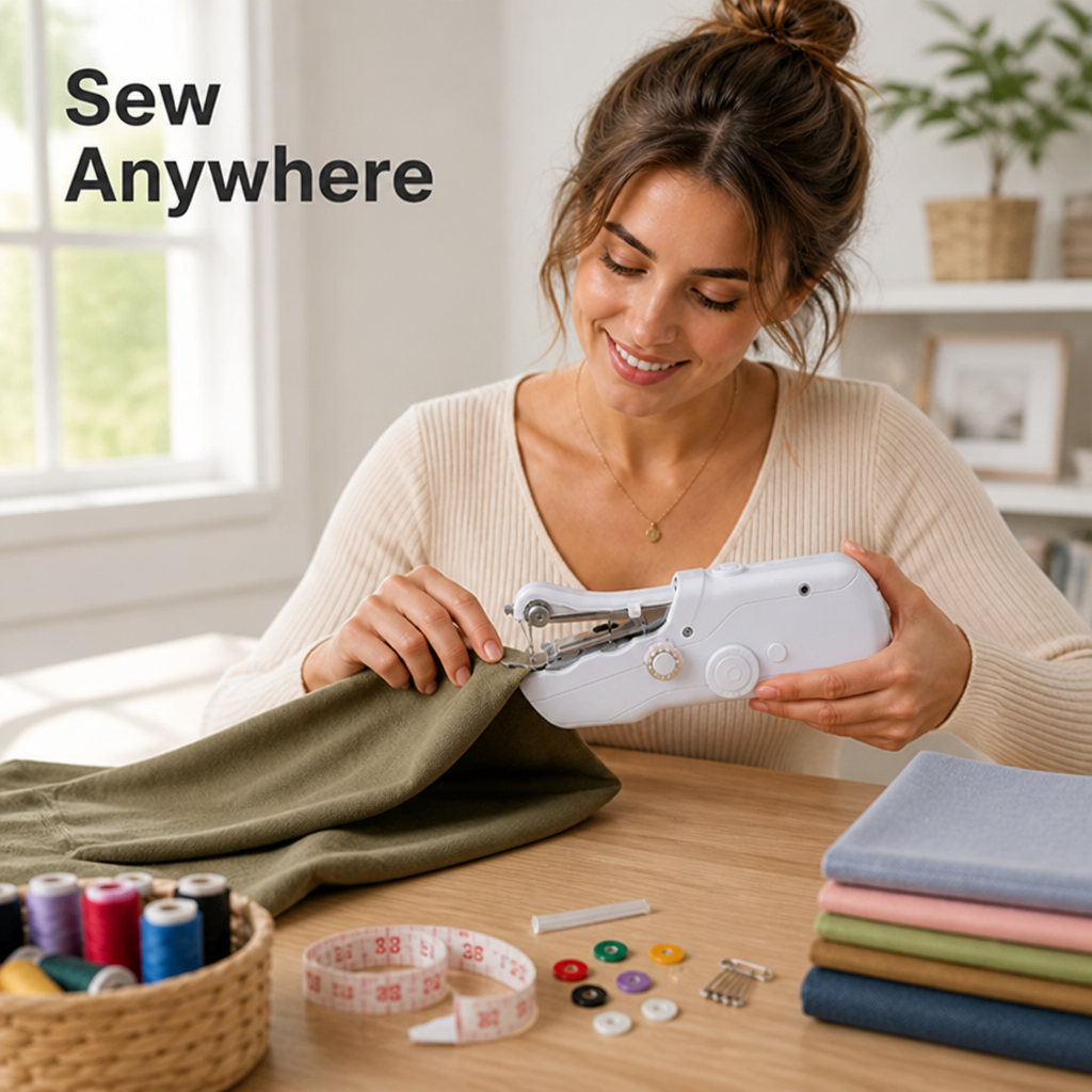 SewQuick™ — Handy Portable Sewing Machine