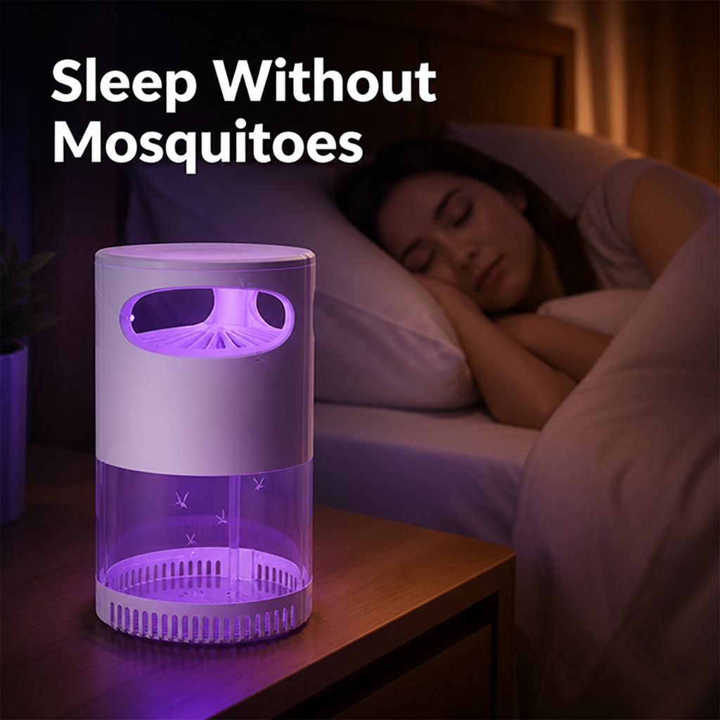 BuzzAway™ UV Mosquito Trap Lamp — Bite-Free, Peaceful Nights