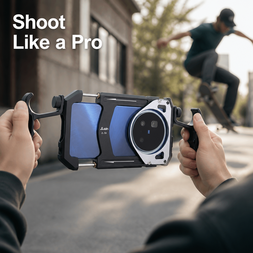 SteadyShot™ – Handgriff für Smartphone-Kameras