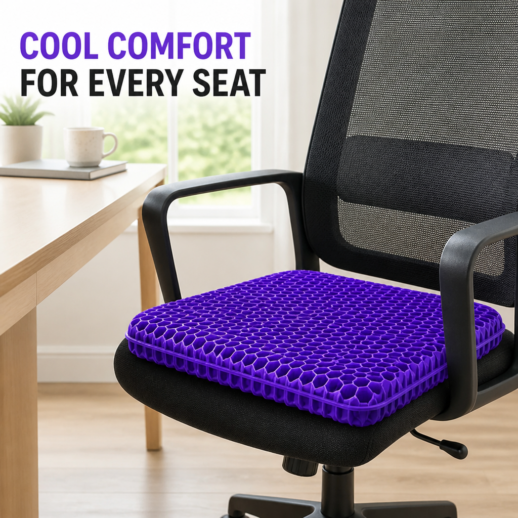 CushionFlex™ — Smart Comfort for Long Hours of Sitting