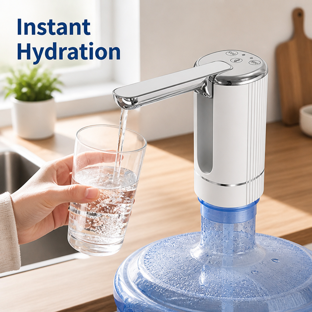 PurePour™ — Automatic Water Bottle Dispenser