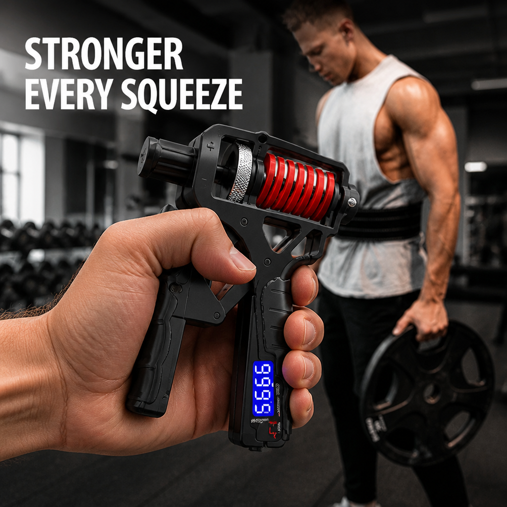 GripCore™ — Progressive Hand Strength Trainer