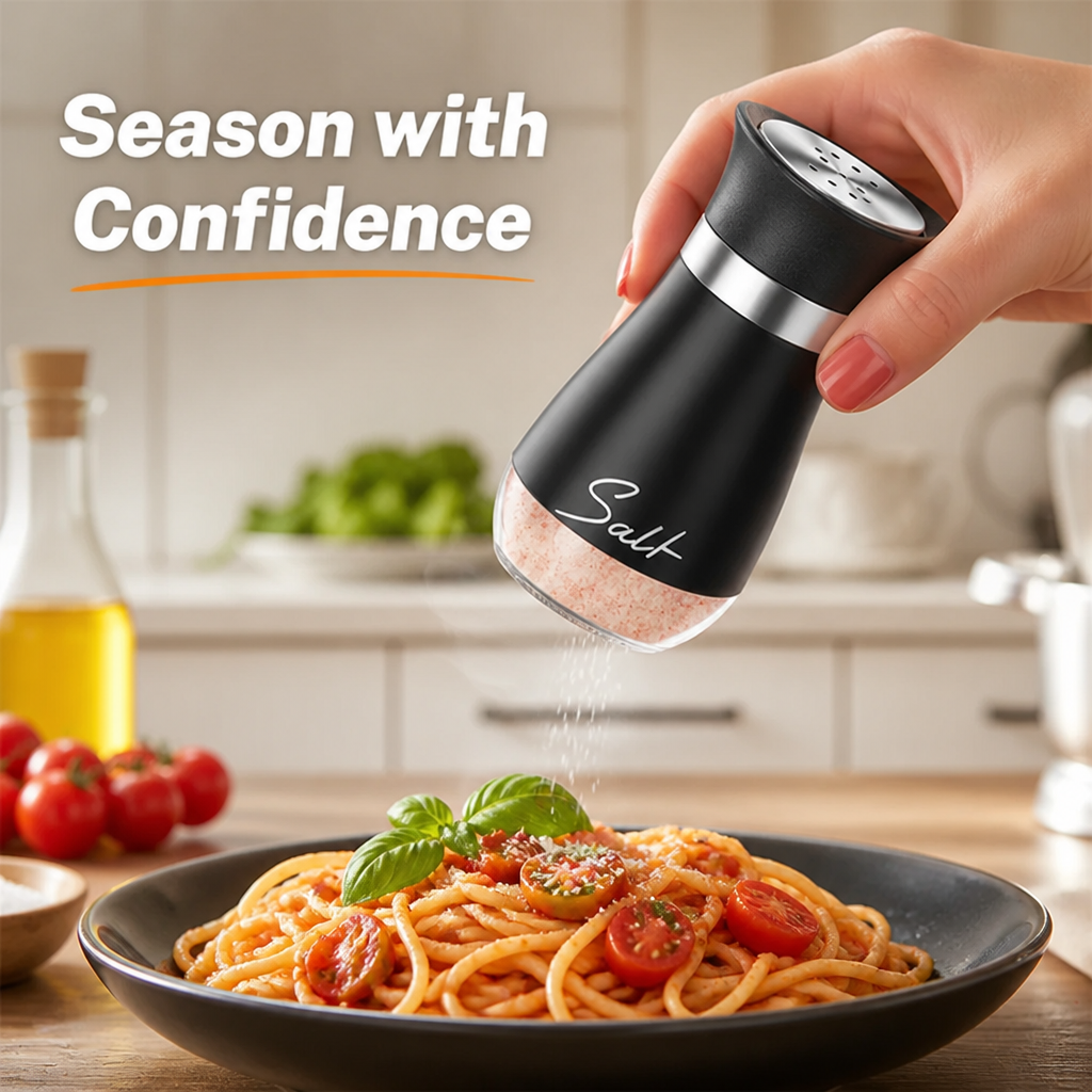 SpiceMate™ — Automatic Seasoning Grinder Duo