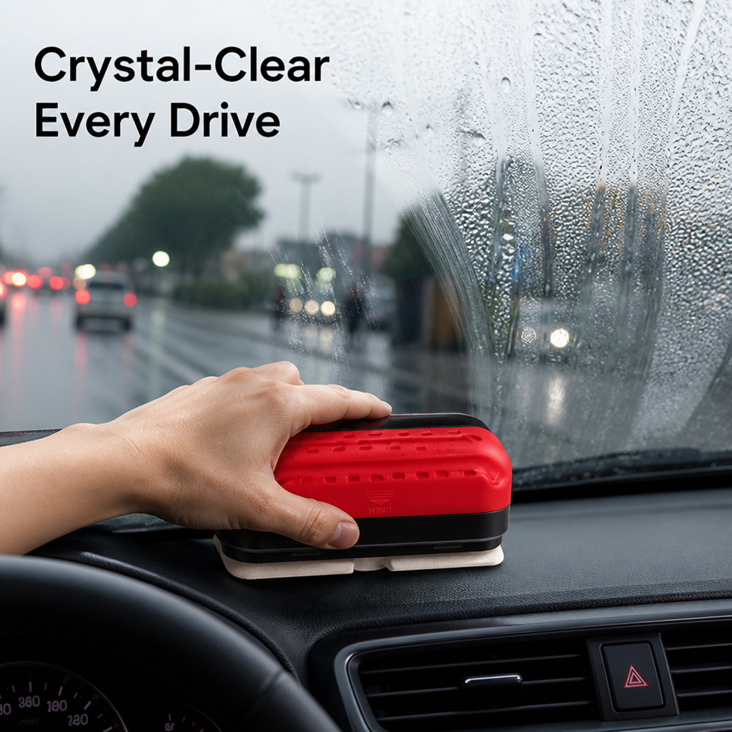 RainGuard™ — Crystal-Clear Windshield Treatment