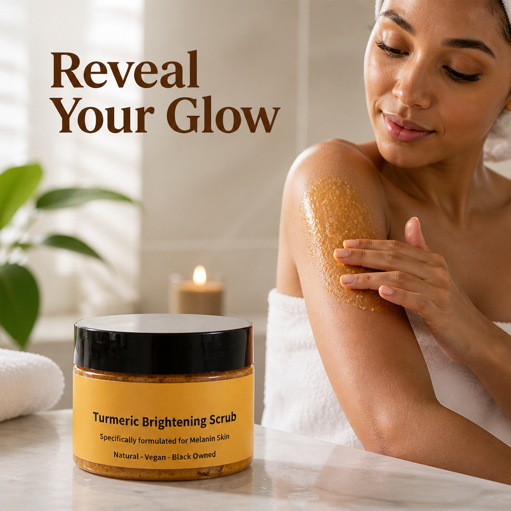 GlowTan™ — Turmeric Brightening Body Scrub