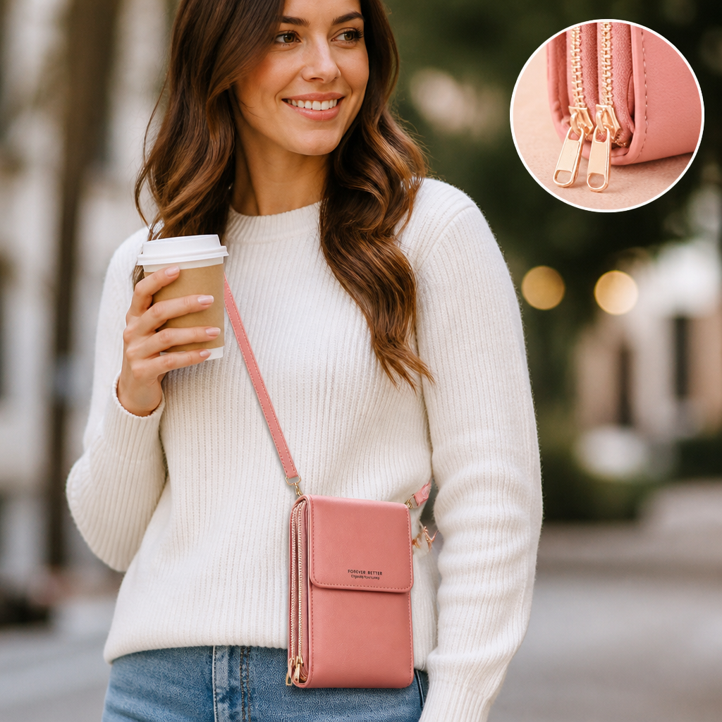 StylePocket™ — Elegant Crossbody Phone Wallet