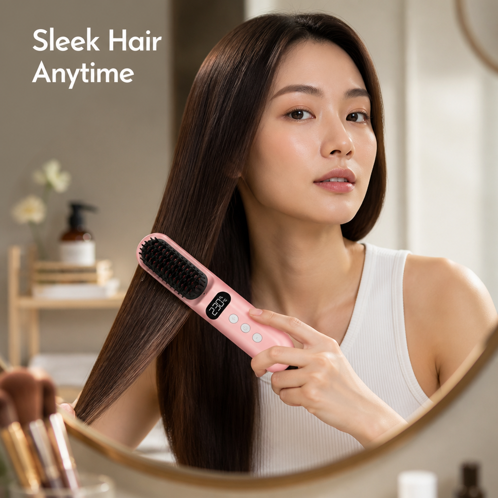 Stralina™ — Cordless Hair Styling Brush