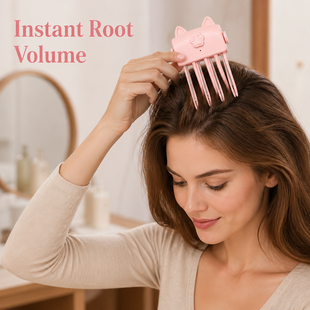 VolumeBloom™ — Lift Your Roots and Refresh Your Style