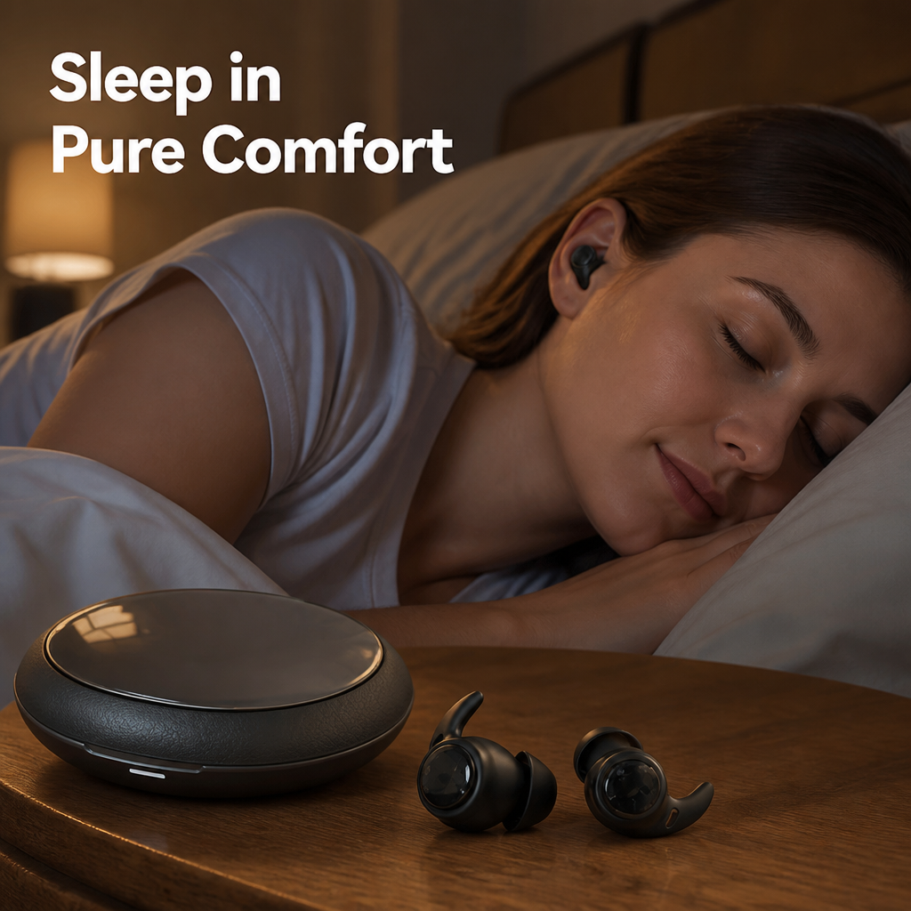 SleepBuds™ — Gentle Sound & Comfort for More Restful Nights