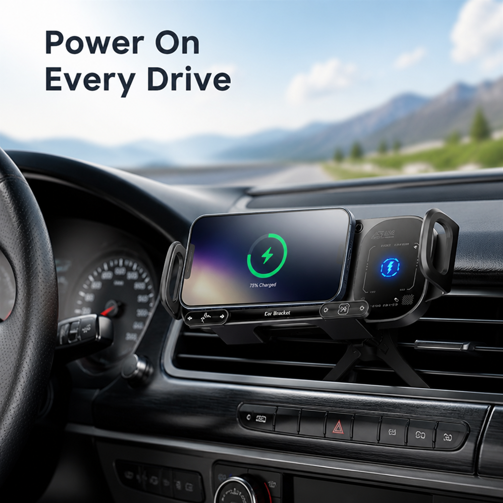 AutoDock™ — Secure Your Phone and Power Up on the Road
