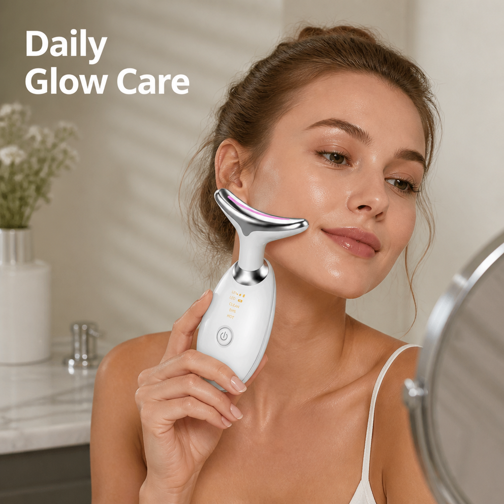 GlowContour™ — At-Home Facial Massage Device