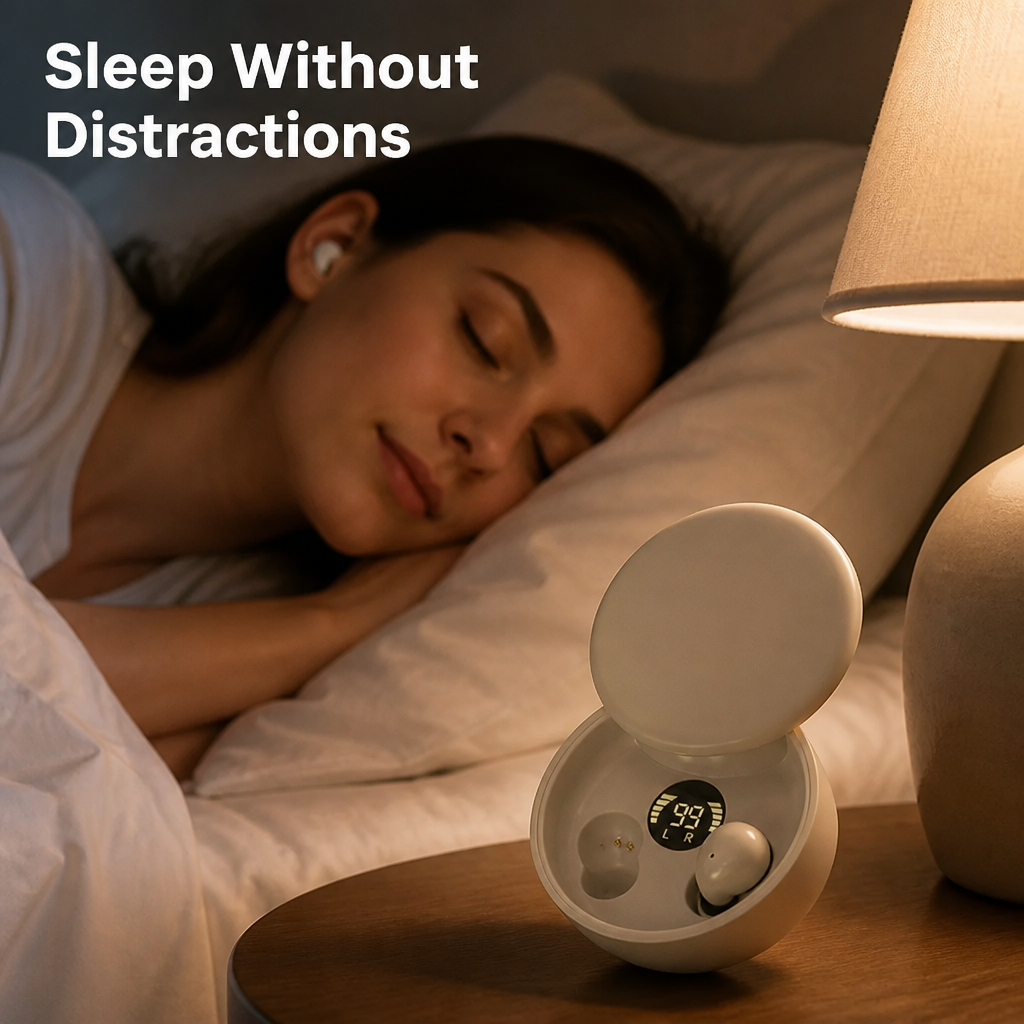 DreamPod™ — A Calming Bedside Companion for Restful Nights