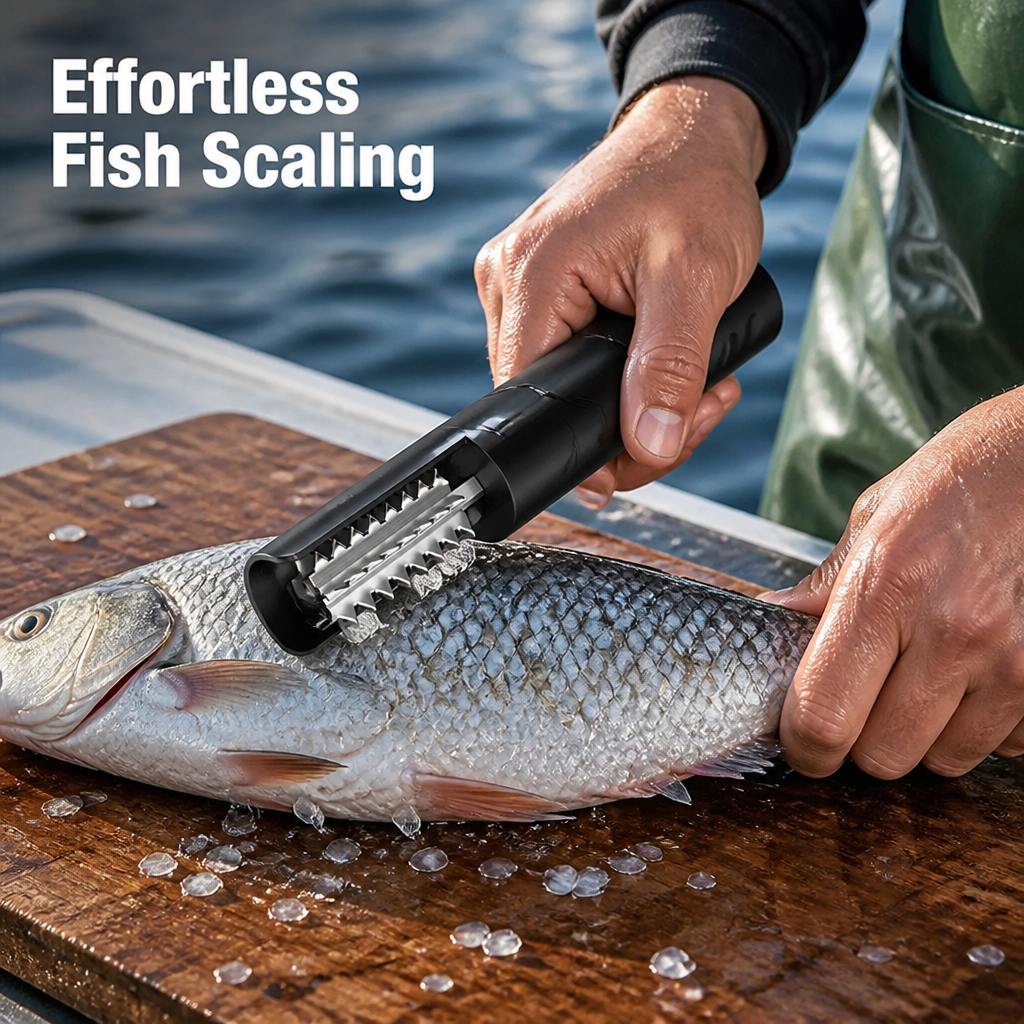 ScaleSwift™ Electric Fish Scaler — Fast, Mess-Free Cleaning