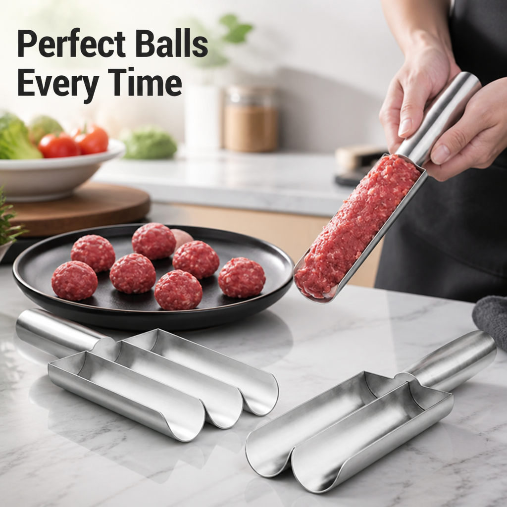 BallPro™ — Fleischbällchen-Former