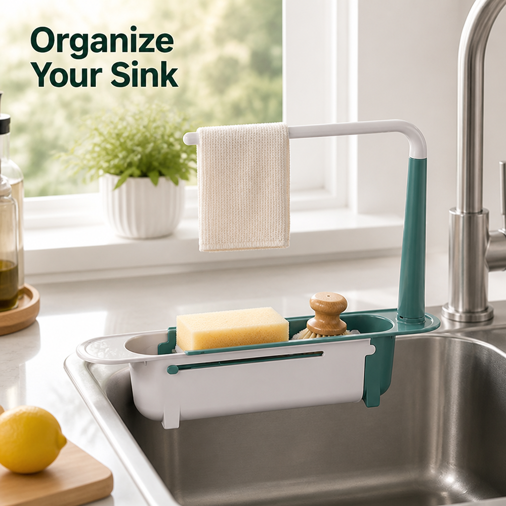 SinkMate™ — Keep Your Sink Clean & Organized