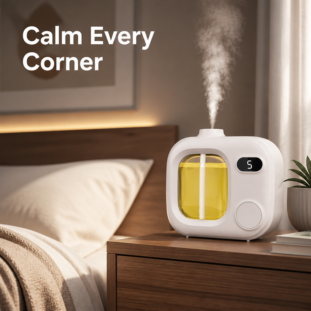 MistGlow™ — Personal Aromatherapy Diffuser