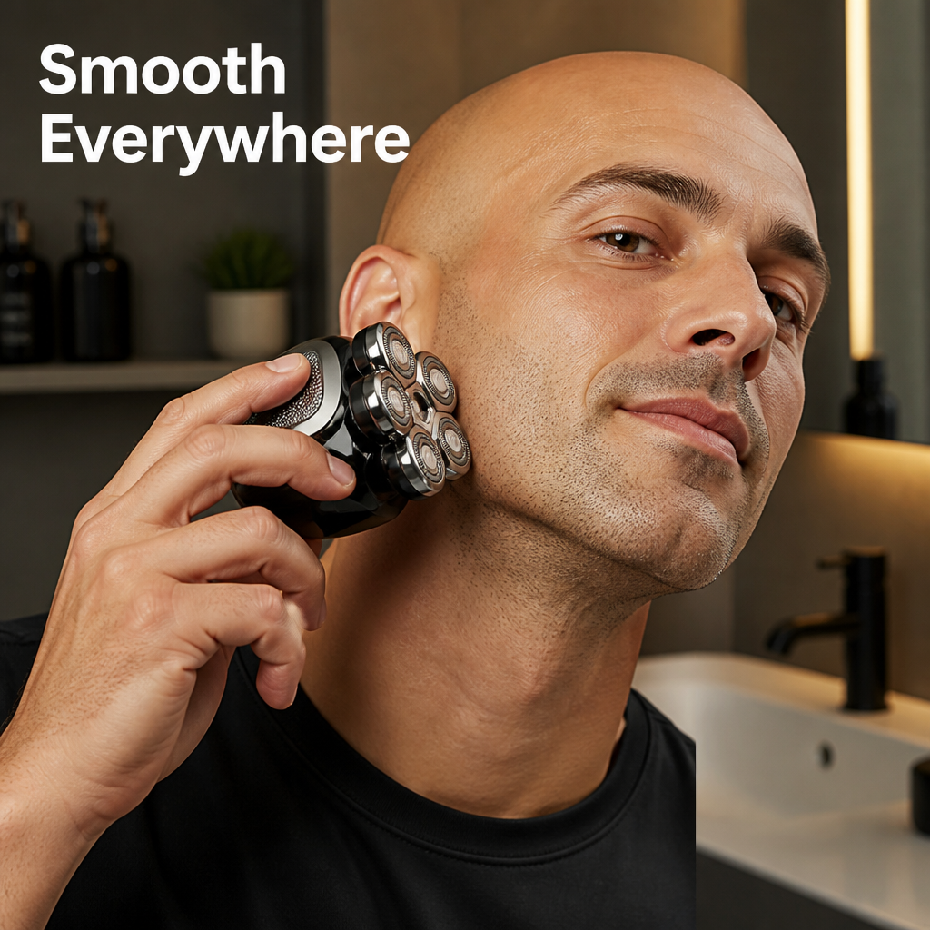ShavePro™ — Precision 7-Head Electric Shaver