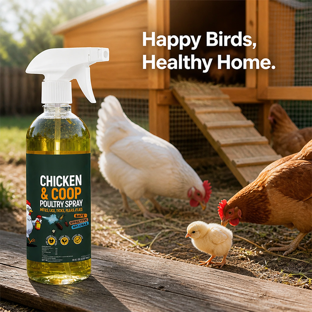 PoultryProtect™ — Chicken Coop Care Spray