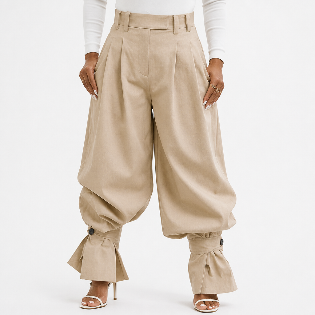 Seraphine™ Wide-Leg Lantern Pants — Flattering All-Day Comfort