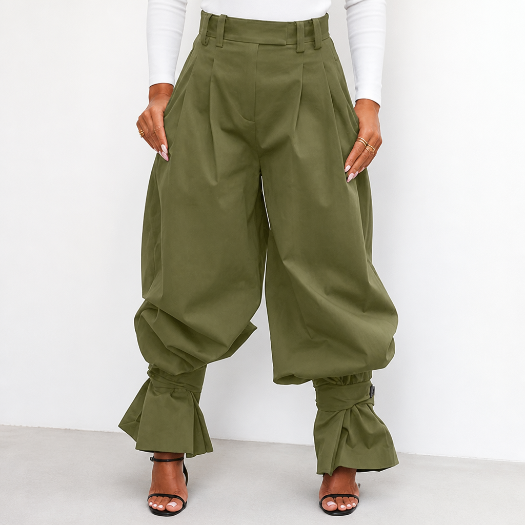Seraphine™ Wide-Leg Lantern Pants — Flattering All-Day Comfort