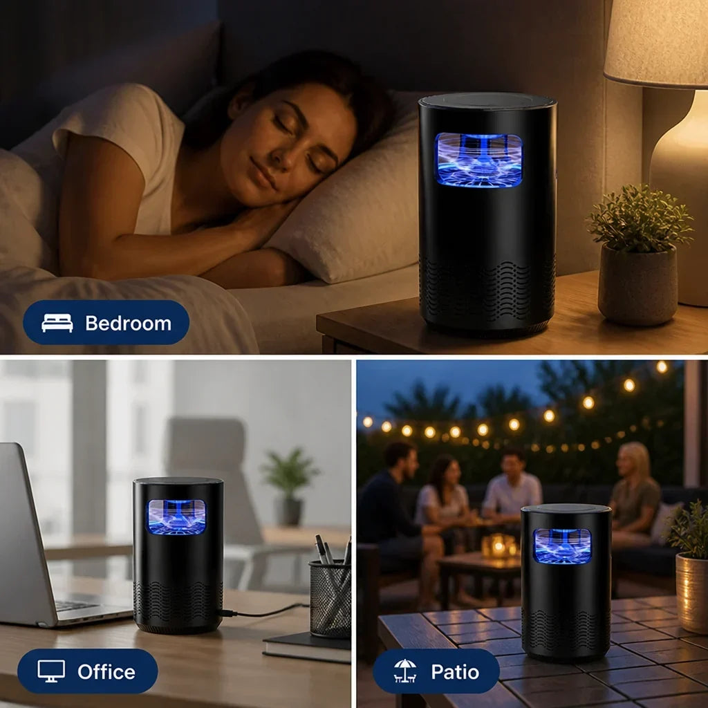 BugShield™ — Indoor Mosquito Protection Lamp