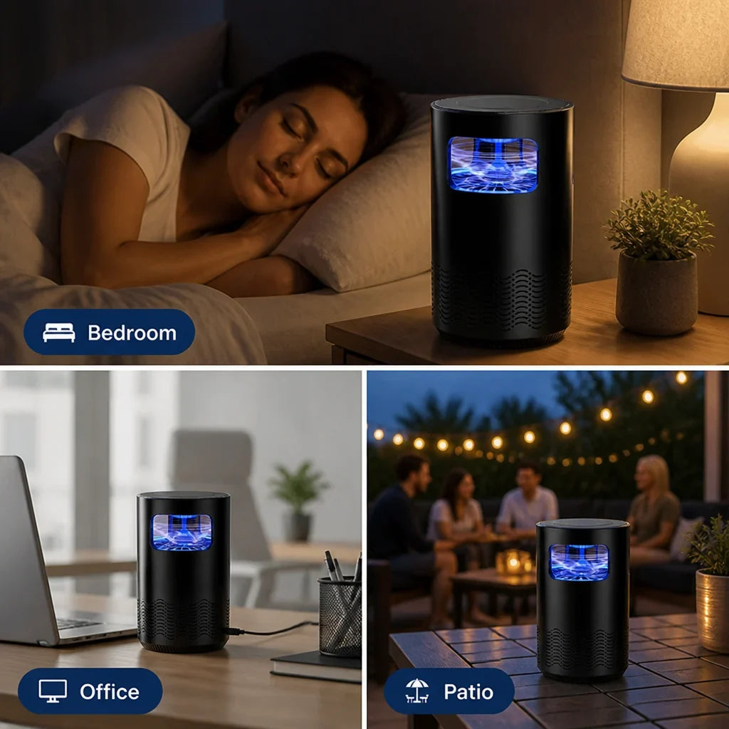 BugGuard™ — Quiet Night Insect Trap