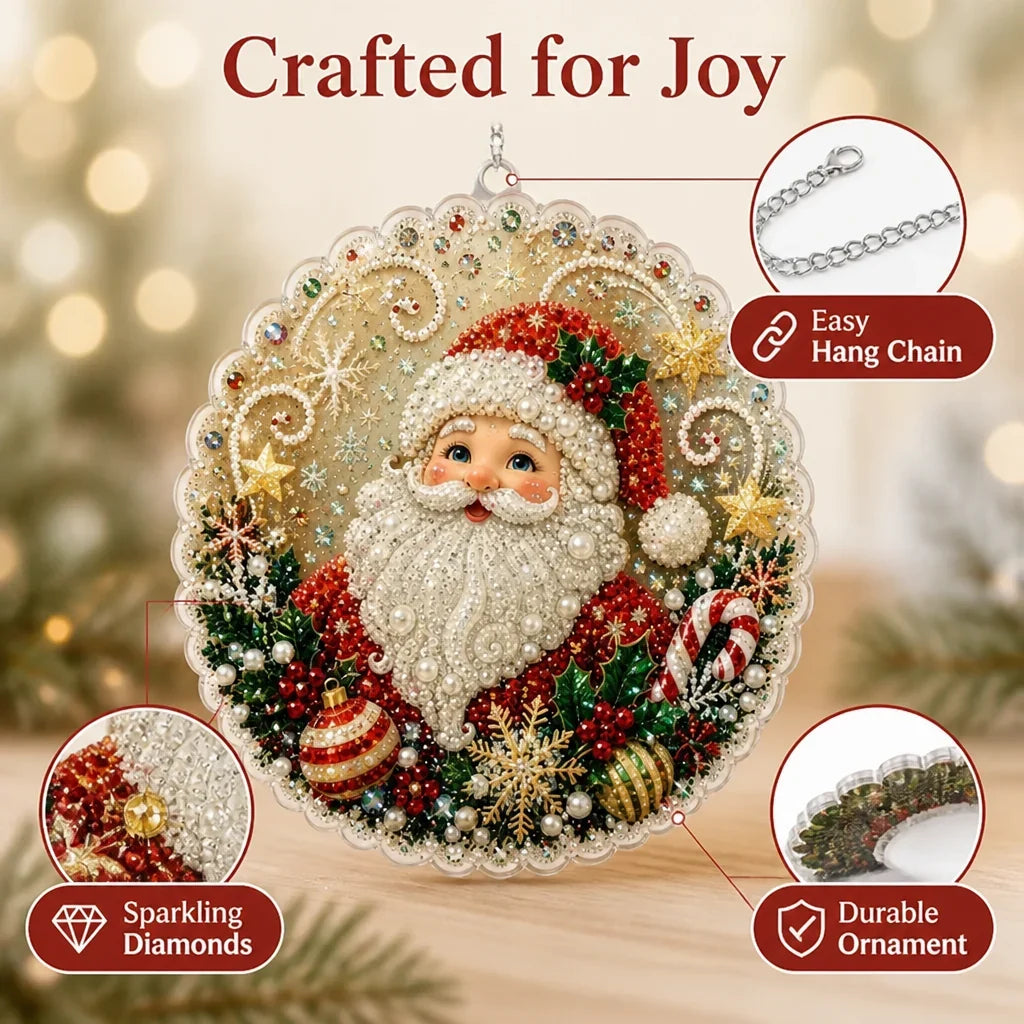 NoelGlow™ — Festive Santa Diamond Painting