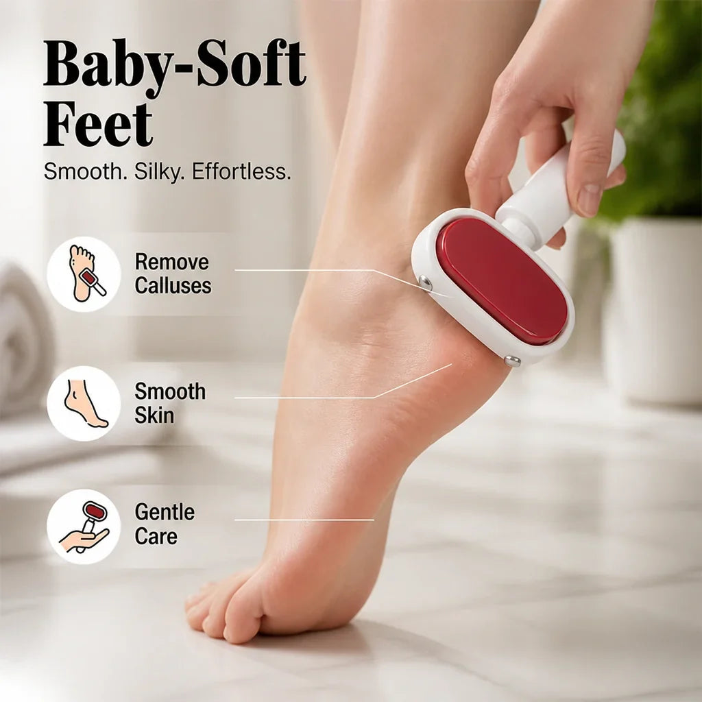 VelvetFeet™ — Callus Removal & Foot Care Tool