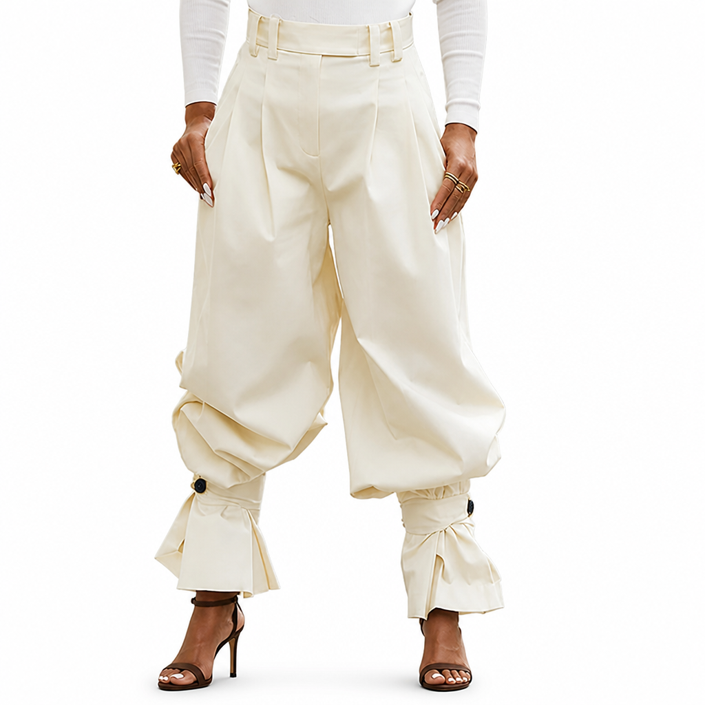 Seraphine™ Wide-Leg Lantern Pants — Flattering All-Day Comfort