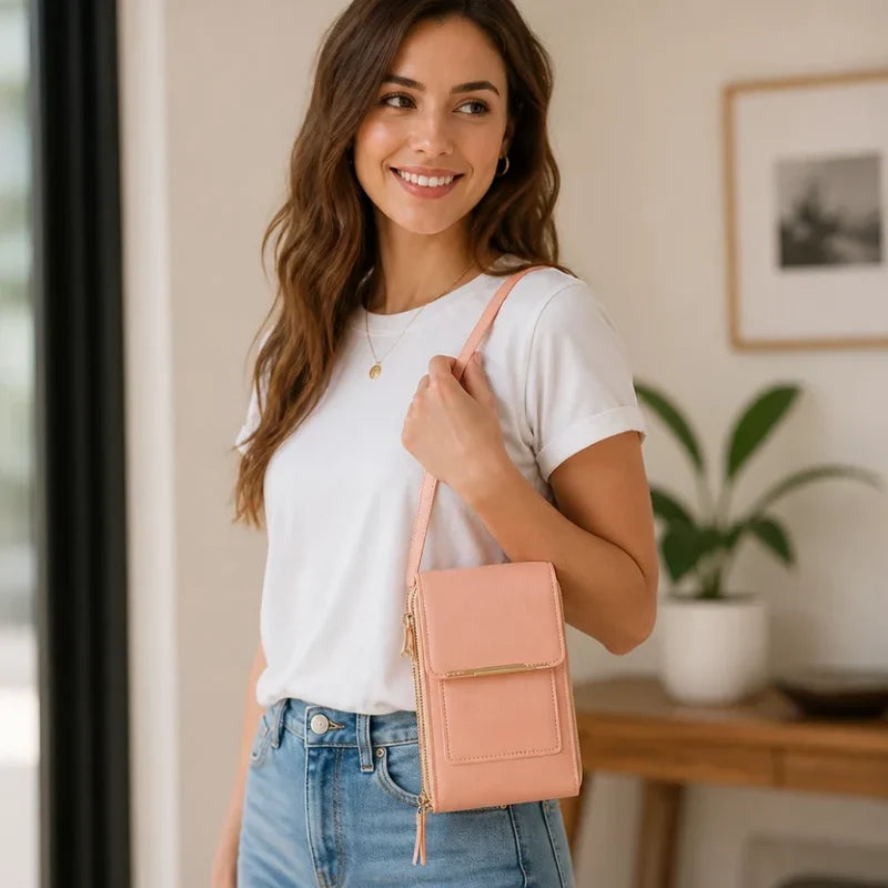SafeSling™ Anti-Theft Crossbody Phone Bag — Secure & Stylish