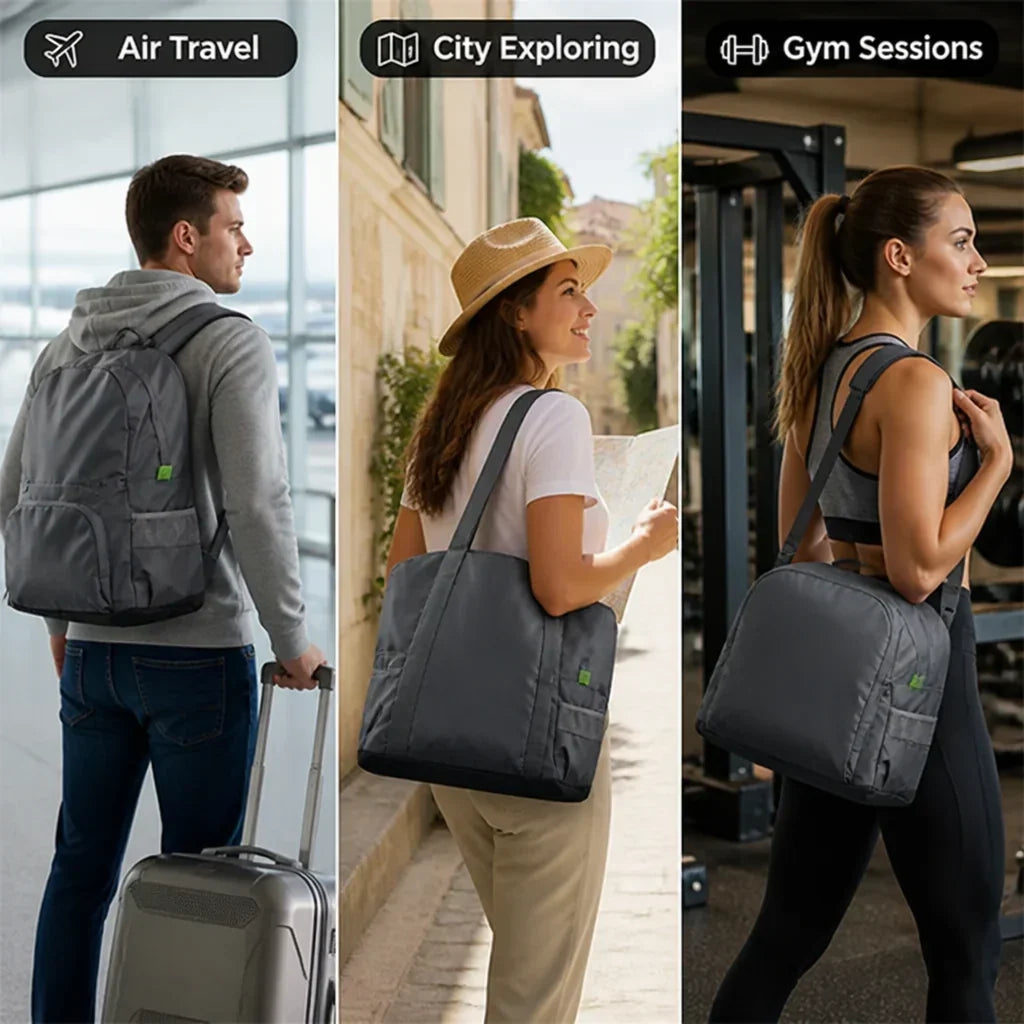 Travelle™ — Lightweight Convertible Backpack & Tote