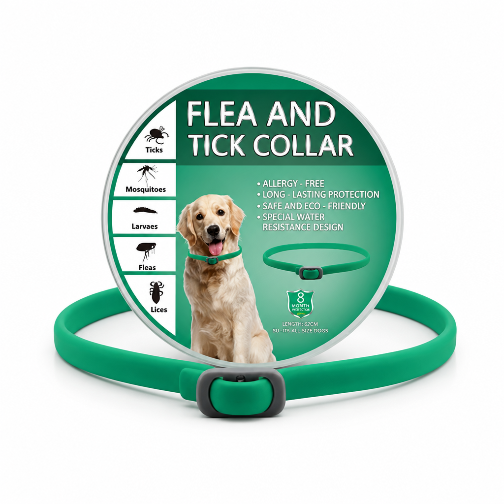 PawGuard™ Natural Pest Defense Pet Collar — Months of Protection