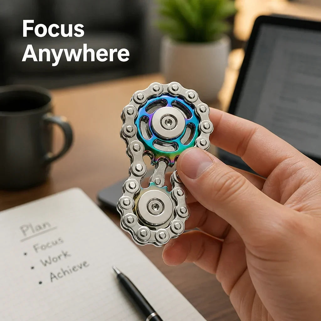 FocusSpin™ — Keep Your Hands Busy, Keep Your Mind Focused