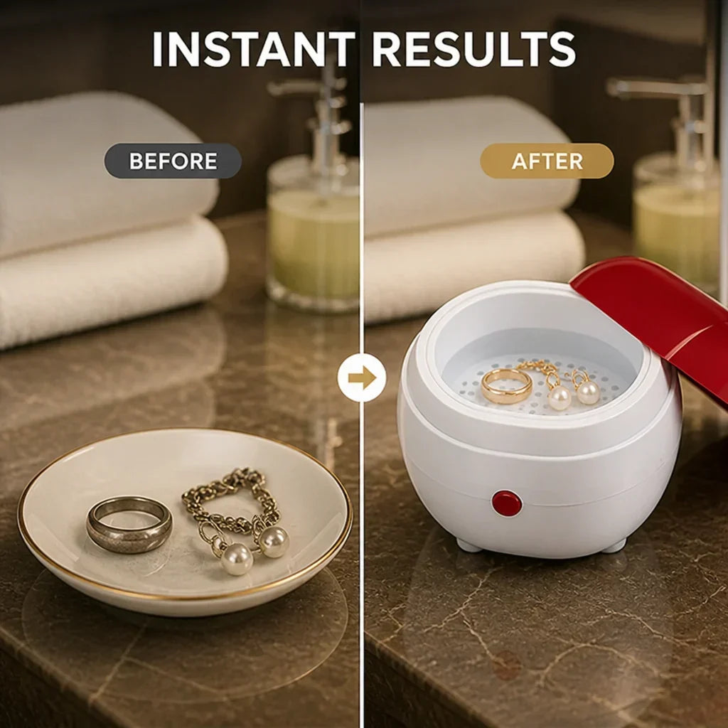 SparkClean™ — Portable Jewelry Cleaning Machine