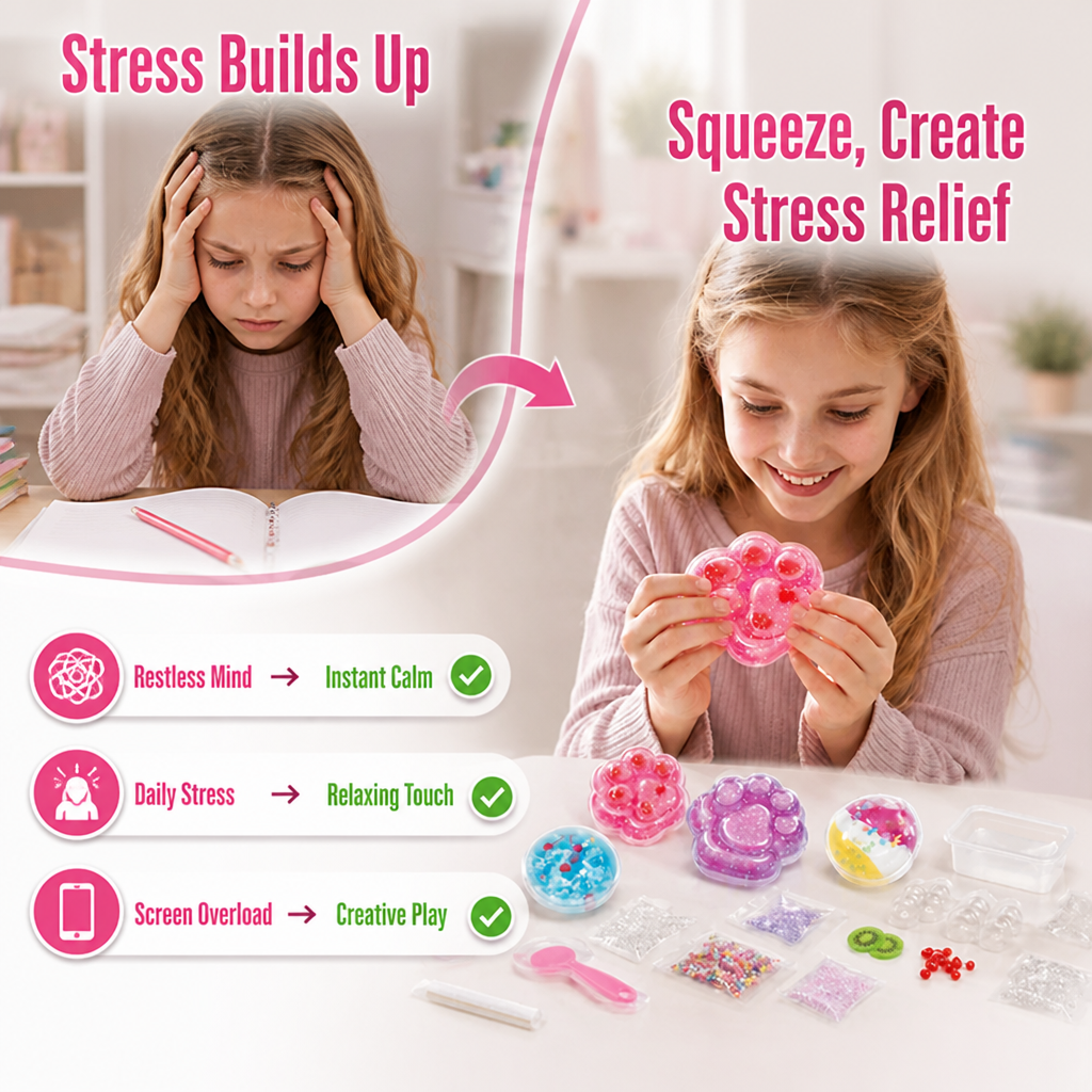 CalmiPop™ — Colorful Stress Relief Craft Kit