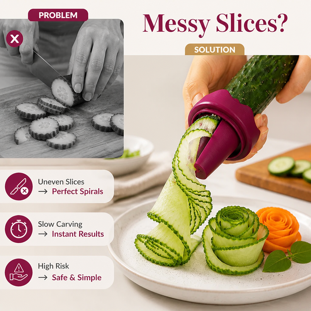 Curlina™ — Vegetable Ribbon Slicer
