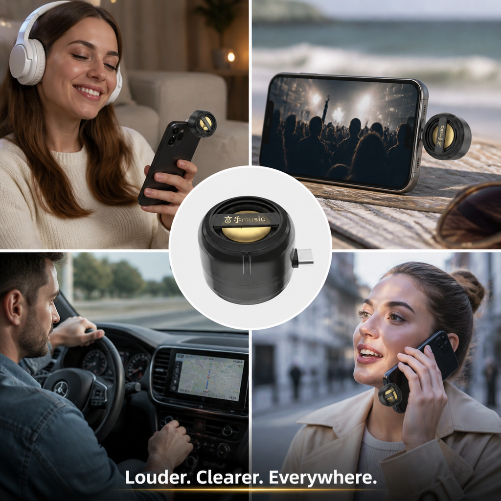 AudioLift™ — Portable Phone Sound Amplifier