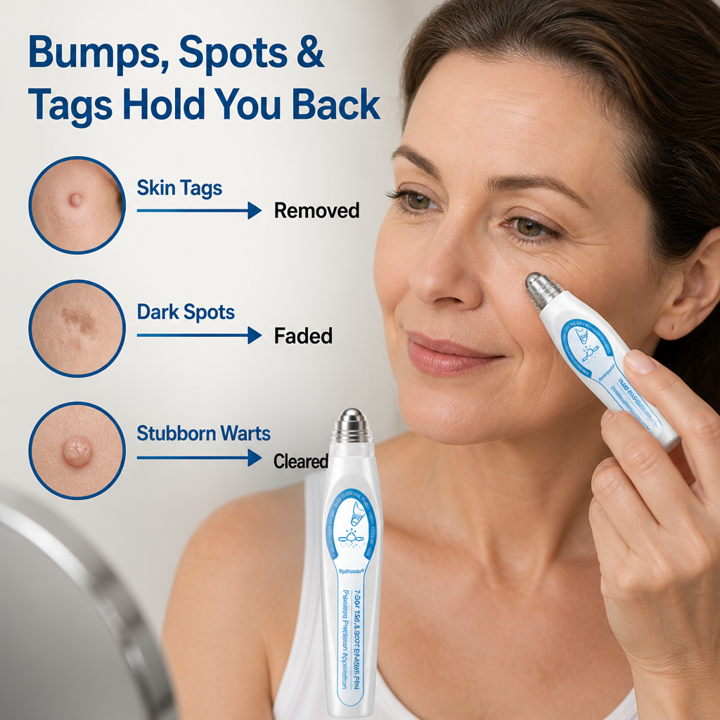 ClearDot™ Skin Tag & Spot Roller — Smoother-Looking Skin