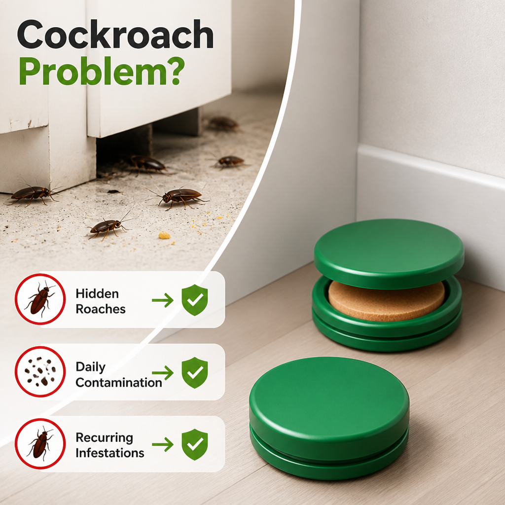 RoachGuard™ — Long-Lasting Protection Against Unwanted Roaches