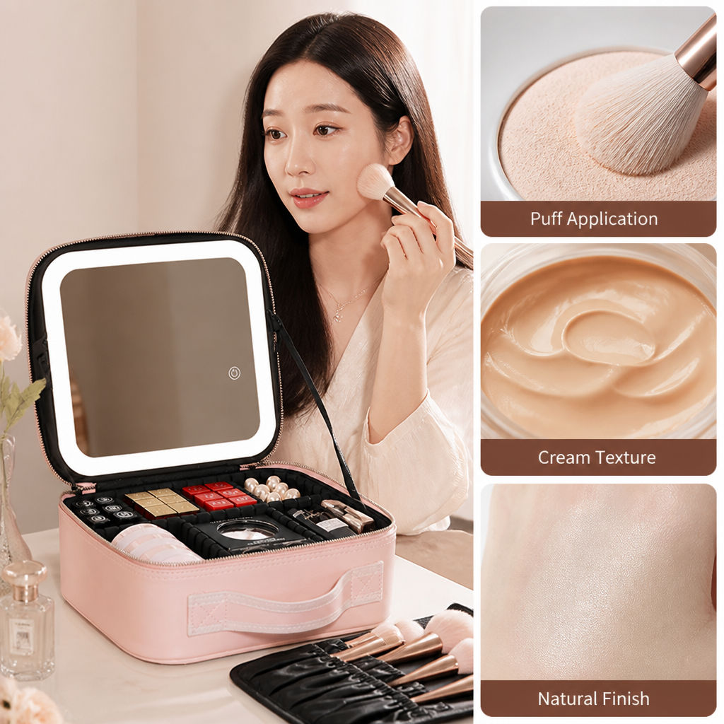 BeautyVault™ — Travel Makeup Storage Case